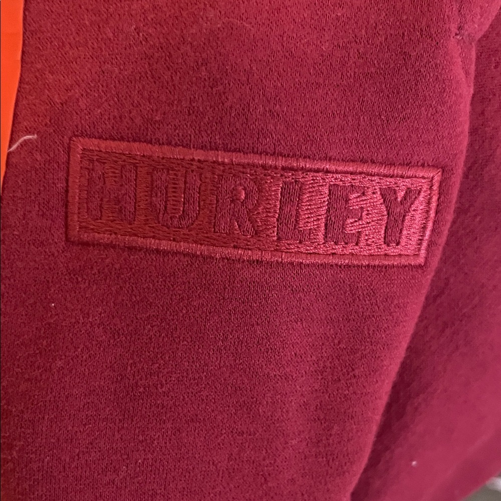 Hurley Men's Red Jogger Pants - Picture 2 of 5